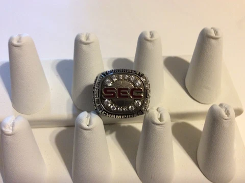 2009 Mississippi State Bulldogs SEC Championship Ring  Player Issued Balfour CEL Cover