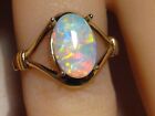 1.55 ct.  Quality Opal Ring - 3 grams of 14 k Yellow Gold
