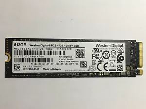 NEW WD Black SN730 512GB M2 PCIe NVMe SSD M.2 NEWEST & ULTRA FAST MODEL 500GB - Picture 1 of 7