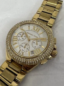 Michael Kors Bradshaw Damenuhr Chronograph mit Kristalleinfassung MK5756 - Neu Batt - Bild 1 von 21