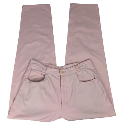 Orvis Womens Light Pink 100% Cotton Chino Pants Size 8 - Image 1 of 4