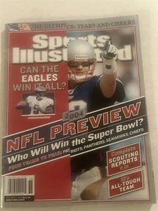 2004 Sports Illustrated NEW ENGLAND PATRIOTS Tom BRADY NewsStand NFL Preview N/L - Picture 1 of 3