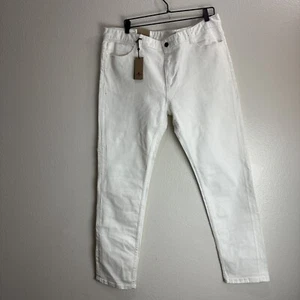 Jeans denim Thrills Bones bianco ottico vestibilità standard taglia 38 - Foto 1 di 13