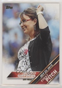 2016 Topps First Pitch Gabrielle Giffords #FP-2