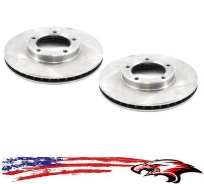 Nuevos rotores de freno de disco delanteros izquierdo y derecho de 5 tacos para Toyota Tacoma 1995-2004 Foto 1 de 4