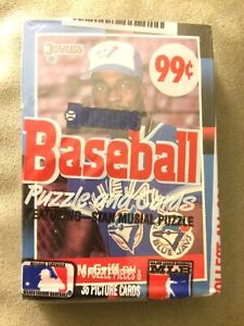 1988 Donruss Baseball Card Cello Pack Fred McGriff Blue Jays Bob McClure Expos