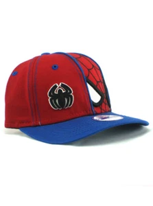 New Era Spider-Man 9forty Adjustable Youth Hat Marvel Comics Kids Heroes Red NWT - Picture 1 of 7