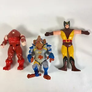 Action Figuren Teenage Mutant Turtles Wingnut Marvel Juggernaut X-Men Wolverine - Bild 1 von 10