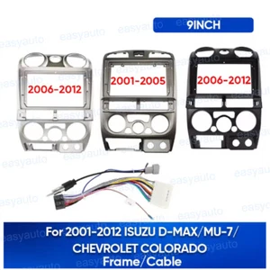 9" Autoradio Stereo Rahmen Blende für ISUZU DMAX/MU-7/Chevrolet Colorado 2001~12 - Bild 1 von 13