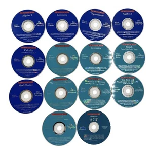 Lot Of 14 CD 1999 The Princeton Review PC The Learning Company Window 1.0 - Picture 1 of 6