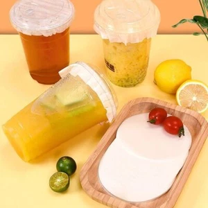 500Pcs Anti Overflow Disposable Coffee Paper Films Spill Proof Gasket Home - Picture 1 of 16