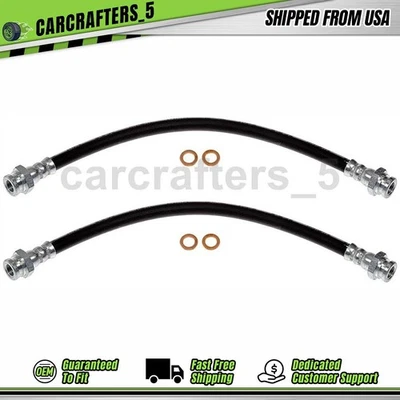 2 mangueras hidráulicas de freno interior delantero para Isuzu Reach 2012 2013 2014 2015 3,0 L Foto 1 de 4