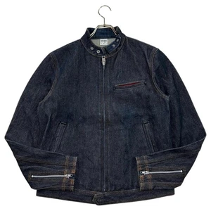 IRON HEART Denim Rider Jacket Size 40 Japan Men's Motorcycle Jeans F/S - Picture 1 of 9