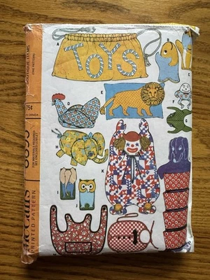 UNCUT 1967 McCall 8895 Bazaar Boutique 25 Items Vtg Sewing Pattern Humpty Dumpty - Image 1 of 4