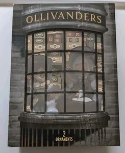 Hallmark Ornaments - Harry Potter and Ollivander, Set of 2, Wizarding World - Picture 1 of 7