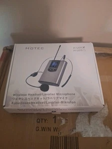 Hotec UHF YM-2 Auriculares Inalámbricos Micrófono Lavalier H-U05/H-U25 CAJA ABIERTA - Imagen 1 de 2