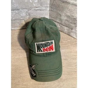 Mountain Dew AMP Green Adjustable Baseball Hat Cap  One Size Fits Most - Picture 1 of 8