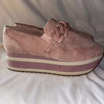 Pierre Dumas Paloma-1 повседневный платформе моды поскользнуться на приподнятые кроссовки ~ размер 10 М - Изображение 1 из 4