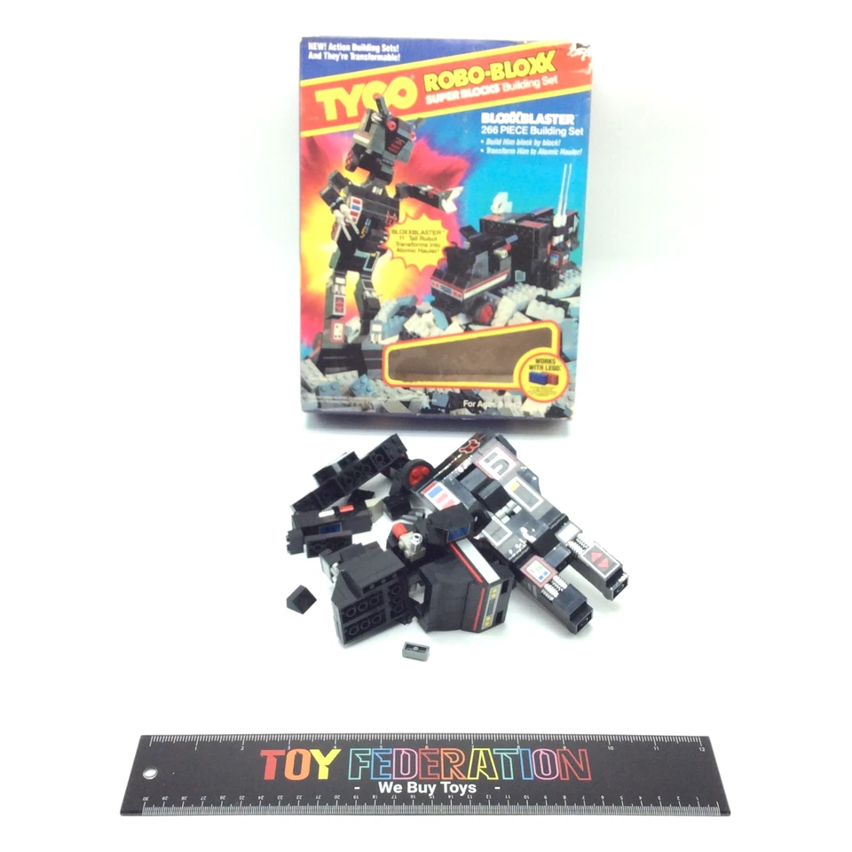 Vtg Tyco SUPER BLOCKS ROBO-BLOXX BLOXXBLASTER -AS-IS- - Image 1 of 4
