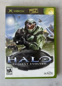 Halo Combat Evolved First Print Microsoft Xbox Videospiel mit Handbuch 2001 - Bild 1 von 4