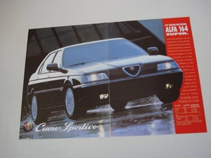 advertising Pubblicità 1993 ALFA ROMEO 164 SUPER - Picture 1 of 1
