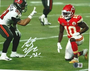 ANTOINE WINFIELD, JR. SIGNIERTES TAMPA BAY BUCCANEERS 8 x 10 PEACE OUT BILD BECKETT - Bild 1 von 1