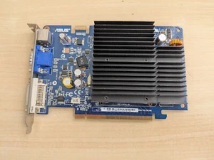 ASUS NVIDIA GEFORCE 8500GT 512MB DVI/VGA/S-Video PCIe Silent Grafikkarte gebraucht - Bild 1 von 3
