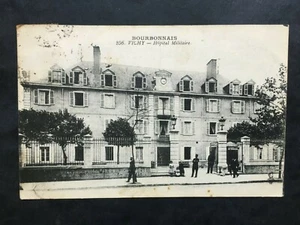 Carte Postale Ancienne de 1923 VICHY - Hôpital Molitaire - Picture 1 of 2