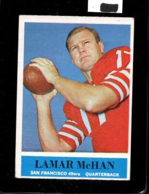 1964 PHILADELPHIA #163 LAMAR MCHAN VG+ 49ERS *X57342 - Image 1 of 2