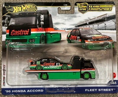 Honda Accord Fleet Street 2024 Hot Wheels Team Transport '96, ¡envío gratuito! Foto 1 de 4