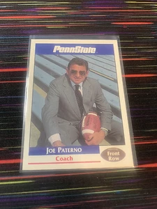 Joe Paterno 1992 Front Row (Rare Promo) NM/MT $1 Shipping Option - Picture 1 of 2