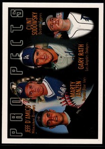 1996 Topps #429 Jeff D'Amico/Marty Janzen/Gary Rath/Clint Sodowsky NM- ID:180053