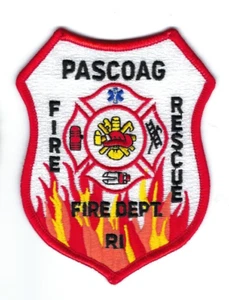 Pascoag (Providence County) RI Rhode Island Fire Rescue Dept. patch - NEU! - Bild 1 von 1