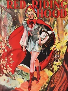 12889. Dekor Poster. Wohnkunst. Vintage Innenwanddesign. Sexy Rotkäppchen - Bild 1 von 1