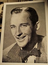 El62 trade card girls crystal film stars no 1 bing Crosby 