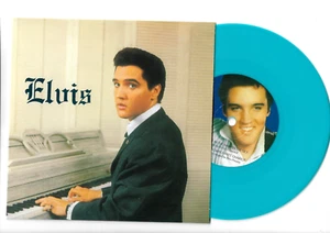 new! ELVIS PRESLEY : GOSPEL SONGS ♦ X-RARE COLOUR FRENCH 7" EP FOR CHRISTMAS ! ♦ - Picture 1 of 2