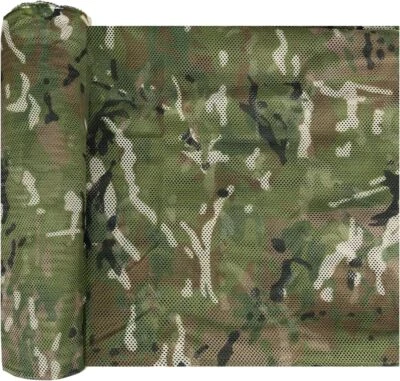 Camo Burlap Blind Material, Camo Netting Cover for Hunting Ground Blinds CP - Image 1 of 4