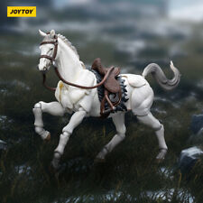 JOYTOY 1:18 JT7998 White War Horse Soldier Simulated animal Display Figure Model