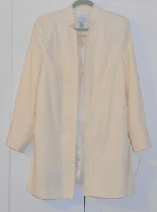 WOMEN'S CHADWICK'S VANILLA JACKET, SHELL AND PANT 3 PIECE SET - SIZE 14 - Picture 1 of 6