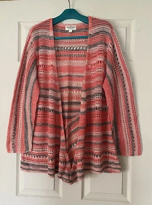 Cárdigan de ganchillo para mujer manga larga mezcla de algodón talla: XL. Nuevo sin etiquetas Foto 1 de 2