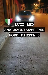 Set LED Lights Bulbs For Ford Fiesta MK5 H7 Canbus Error Free 60W - Picture 1 of 3