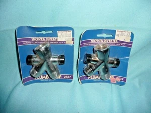 Lot of 2 Plumb Shop 1/2 in FIP Shower Diverter 2537 - Picture 1 of 4