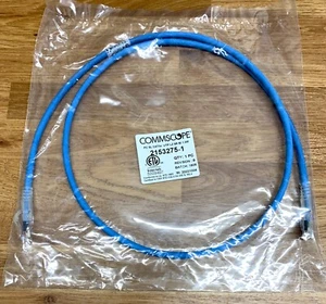 10x 1m Commscope CAT5e RJ45 cable de red U/UTP LZ - Imagen 1 de 1
