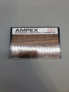 AMPEX 362 60 EXTENDED FREQUENCY TYPE I BLANK CASSETTE TAPE (1) (SEALED) - Picture 1 of 3