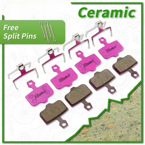 4Pairs Ceramic Bicycle Disc Brake Pads for SRAM DB LEVEL,AVID Elixir R,CR,CR Mag - Picture 1 of 6