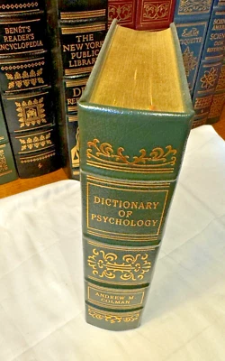 Easton Press ~DICTIONARY OF PSYCHOLOGY~ Foto 1 de 4