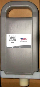 Compatible Canon PFI-706GY PFI-706 Gray imagePROGRAF iPF8300/8400 iPF9400 - Bild 1 von 1