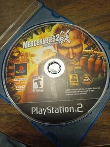 Mercenaries 2 World in Flames (PS2, 2008) Disc Only  ML286 - Picture 1 of 3