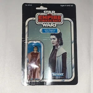 Figura de acción vintage Kenner Star Wars ESB Leia Organa Bespin debut 31 espalda sin usar - Imagen 1 de 12
