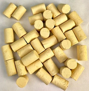 Natural Straight Sided Wine Bottle Corks 23x38mm For Standard Bottles, home brew - Picture 1 of 1